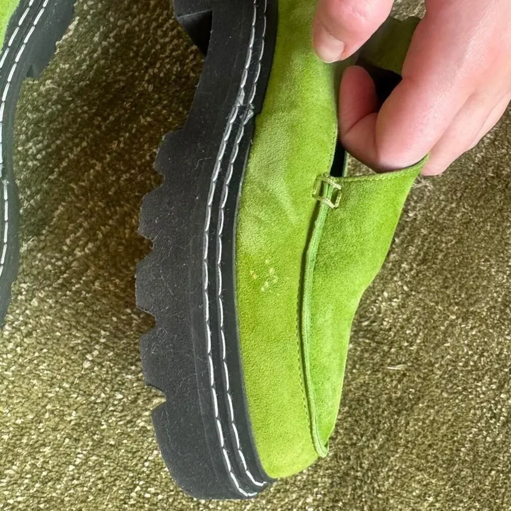 Unbranded Women's Green Loafers